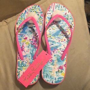 Lilly Pulitzer Pool Flip-Flops